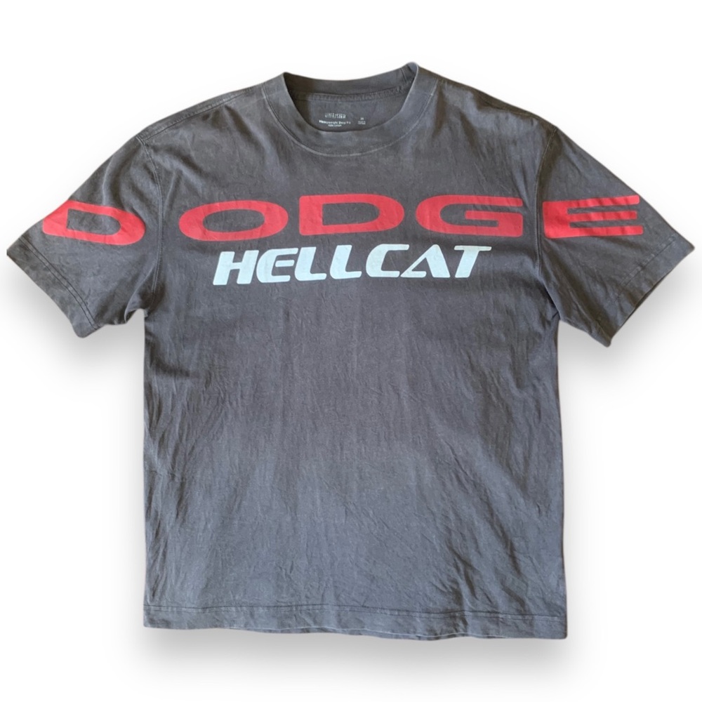 Dodge Hellcat SRT Boxy Heavyweight Graphic Tee Size Medium